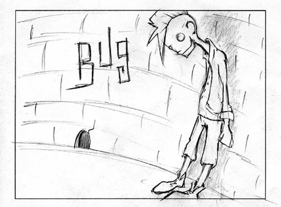 Bug — character sketch